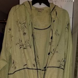 Dress w/matching drawer string Jacket.